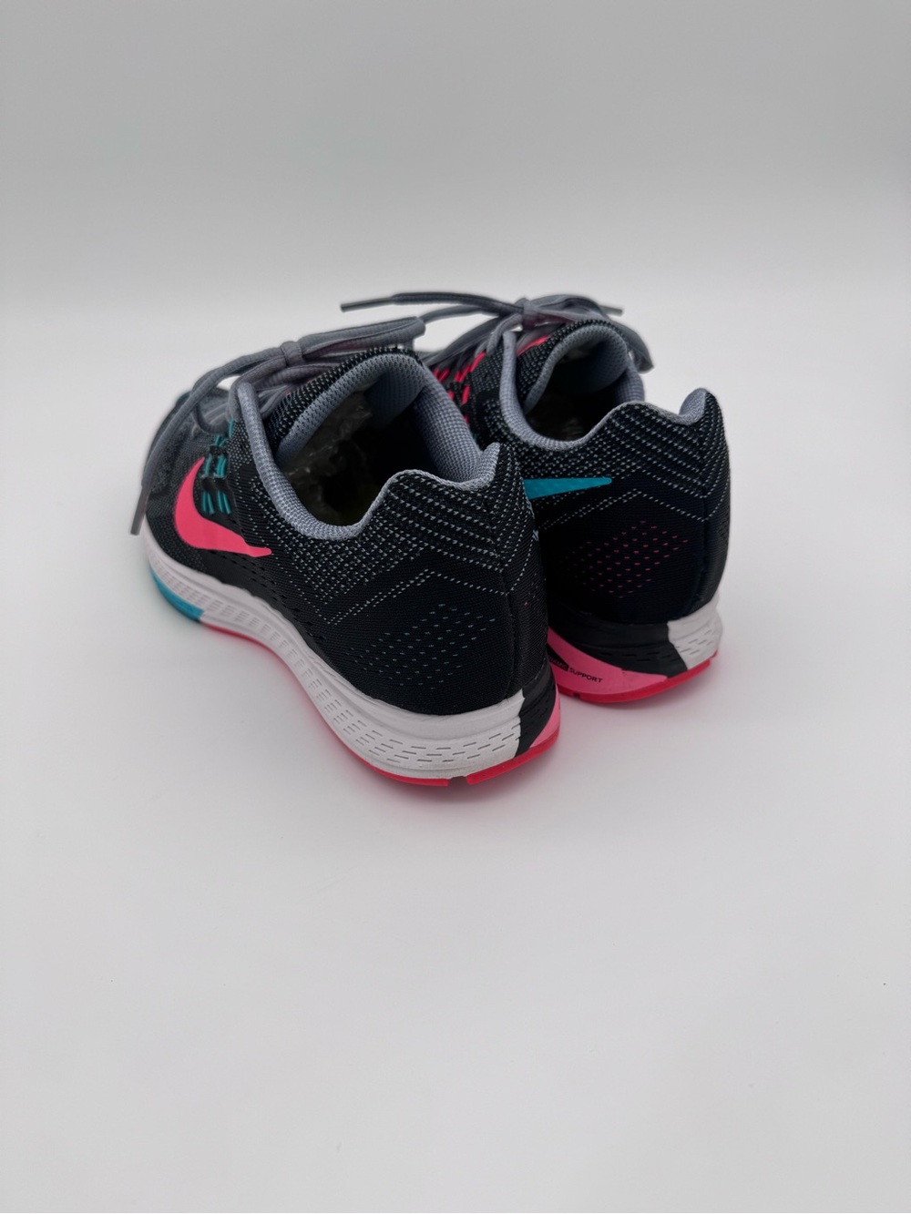 Nike Air Zoom Structure 18 Sneakers Womens 8.5 Athletic Running Shoes Colorful - Picture 5 of 14